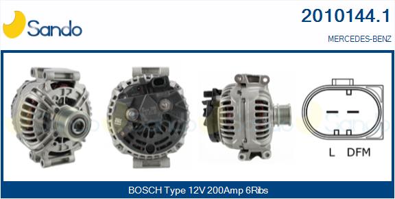  ALTERNATORE (ORIGINALE ) MERCEDES SPRINTER 315CDI -09