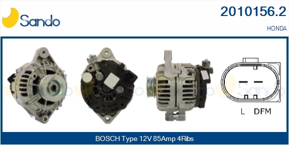 SANDO ALTERNATORE HONDA