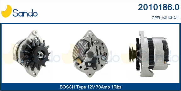 SANDO ALT.RE(ADATTABILE)OPEL ASTRA 1.4 -98