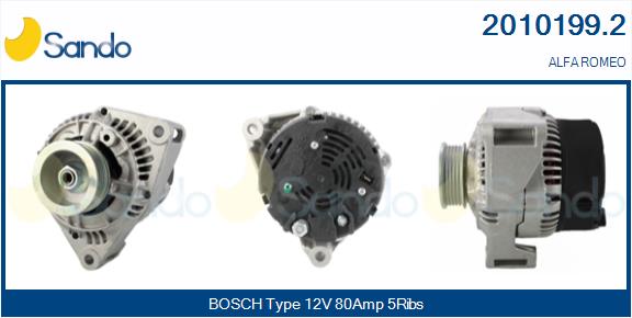 SANDO ALTERNATORE ALFA ROMEO