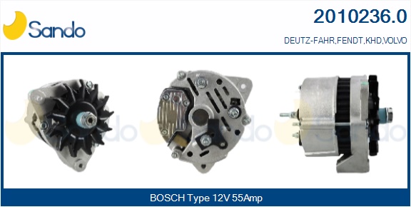  ALTERNATORE (ADATTABILE) VOLVO 240 2.4D -90