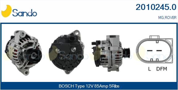  ALTERNATORE (ADATTABILE) ROVER 25 1.1 04-