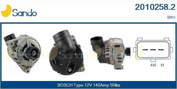 SANDO ALTERNATORE BMW
