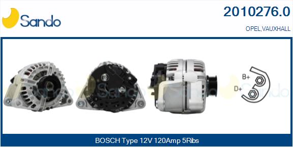 Alternatore SANDO 2010276.0