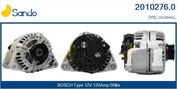  ALTERNATORE (ADATTABILE) OPEL ASTRA H 1.4 -10