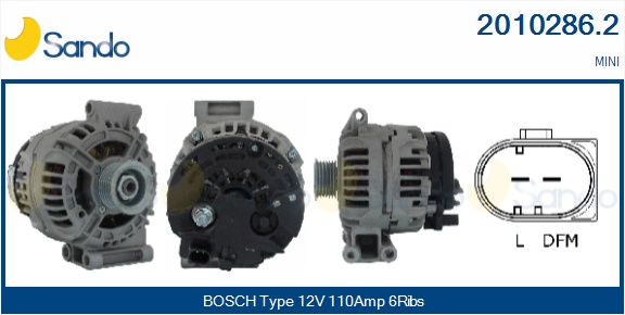 SANDO ALTERNATORE BMW.MINI