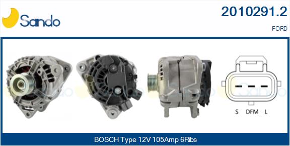 SANDO ALTERNATORE FORD