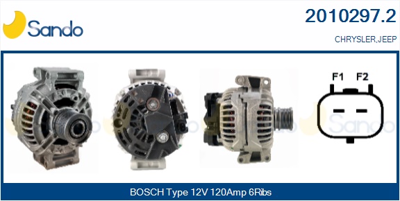 SANDO ALTERNATORE JEEP