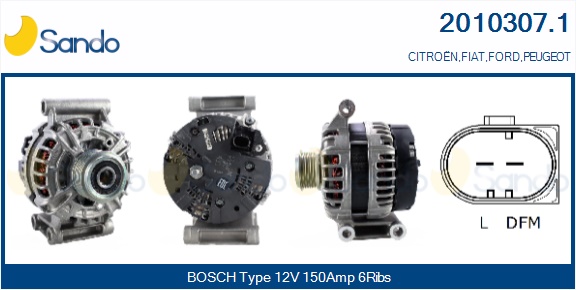  ALTERNATORE (ORIGINALE ) FIAT DUCATO 2.2D 06-