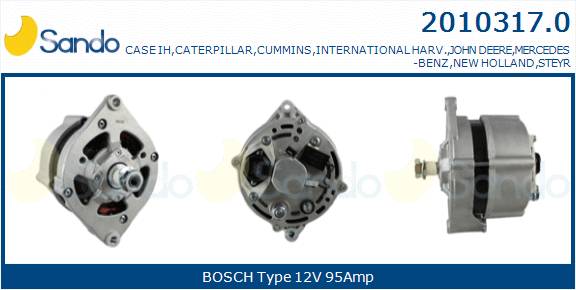 SANDO ALT.RE(ADATTABILE) CATERPILLAR