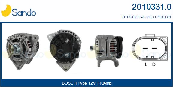  ALTERNATORE (ADATTABILE)