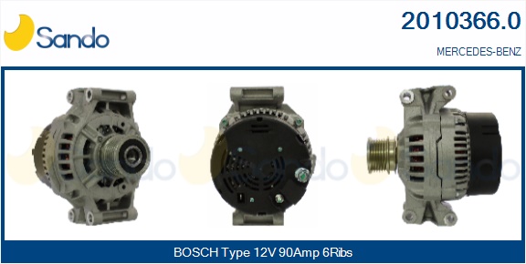  ALTERNATORE (ADATTABILE) MERCEDES C30 CDI -08