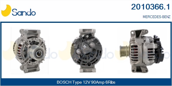  ALTERNATORE (ORIGINALE ) MERCEDES SPRINTER 213CDI -06