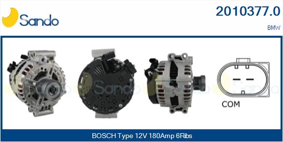 Alternatore SANDO 2010377.0