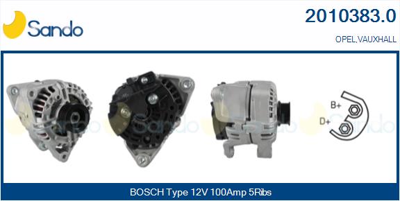  ALTERNATORE (ADATTABILE) OPEL.VAUXHALL