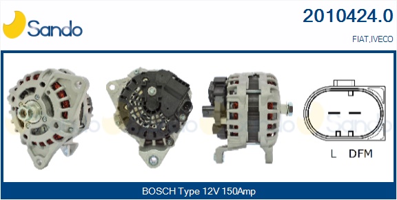 ALTERNATORE (ADATTABILE) FIAT DUCATO 3.0 D MJT 11-