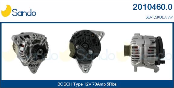 SANDO ALT.RE(ADATTABILE) VW.SEAT.SKODA