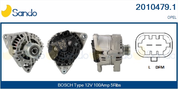 ALTERNATORE (ORIGINALE) OPEL