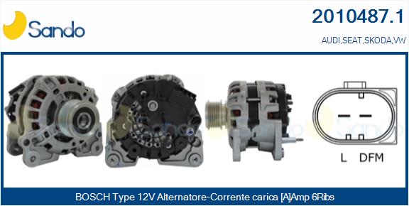 SANDO ALT.RE(ORIGINALE) VW