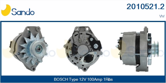 SANDO ALTERNATORE AUDI.VW