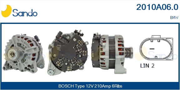 Alternatore SANDO 2010A06.0