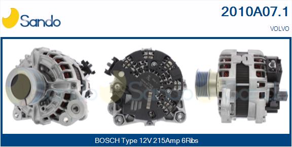 Alternatore SANDO 2010A07.1