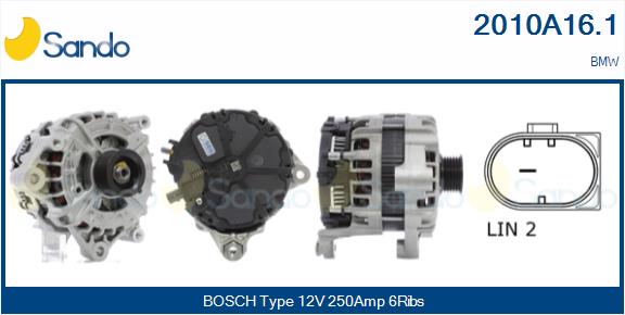 Alternatore SANDO 2010A16.1