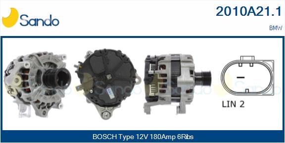 Alternatore SANDO 2010A21.1
