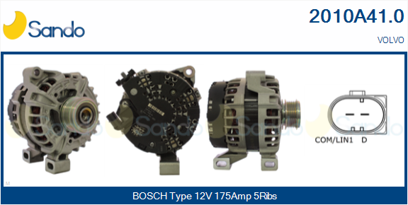 Alternatore SANDO 2010A41.0