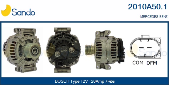 Alternatore SANDO 2010A50.1