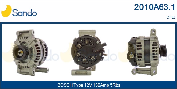 Alternatore SANDO 2010A63.1