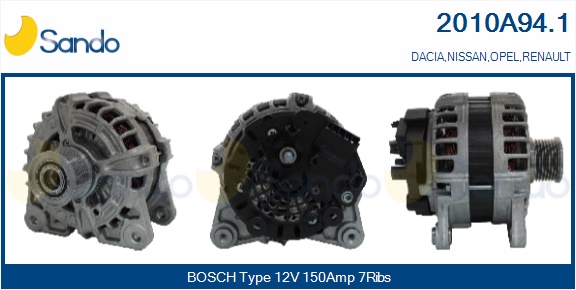Alternatore SANDO 2010A94.1