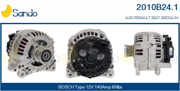 Alternatore SANDO 2010B24.1