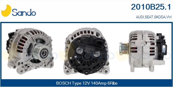Alternatore SANDO 2010B25.1