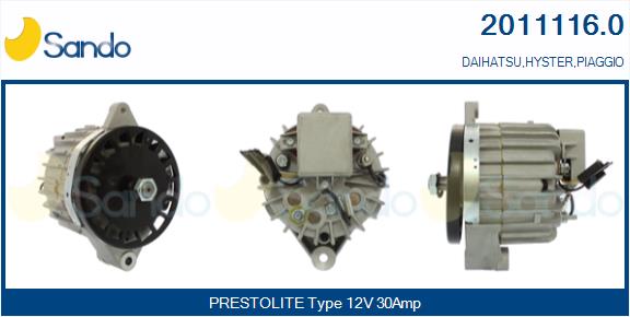 Alternatore SANDO 2011116.0