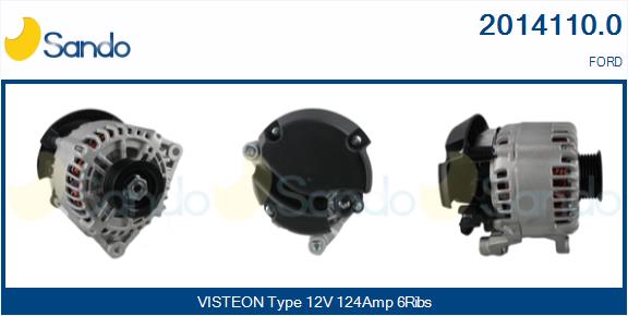  ALTERNATORE (ADATTABILE) FORD TOURNEO 1.8 TDCI -13