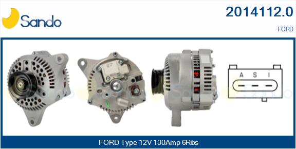 Alternatore SANDO 2014112.0