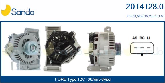 Alternatore SANDO 2014128.0