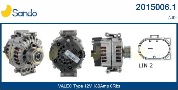 Alternatore SANDO 2015006.1