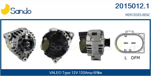 Alternatore SANDO 2015012.1