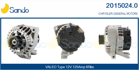 Alternatore SANDO 2015024.0