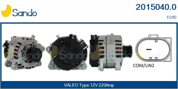 Alternatore SANDO 2015040.0