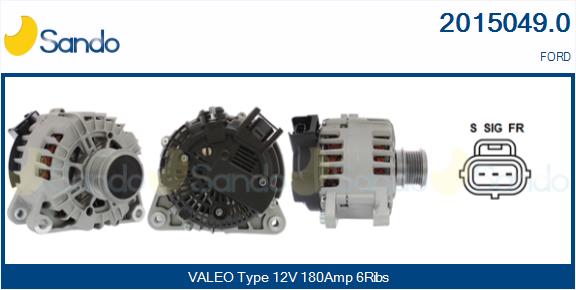 Alternatore SANDO 2015049.0