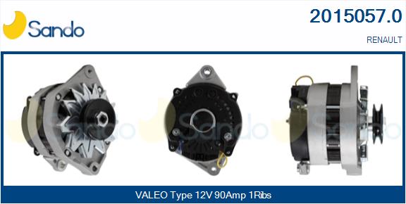 Alternatore SANDO 2015057.0