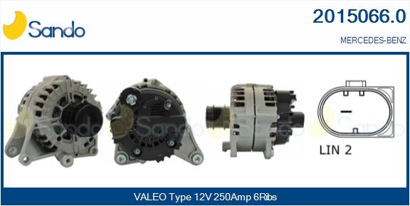 Alternatore SANDO 2015066.0