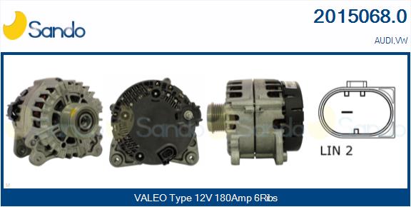Alternatore SANDO 2015068.0
