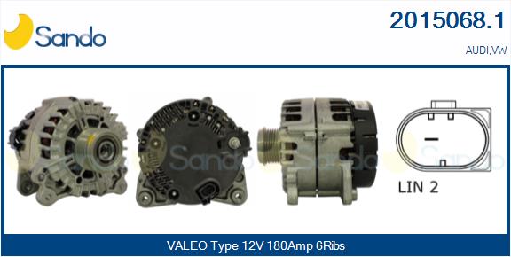 Alternatore SANDO 2015068.1