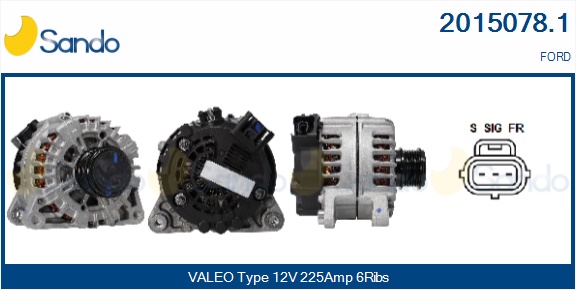  ALTERNATORE (ORIGINALE) FORD MONDEO 2.0 TDCI 14-
