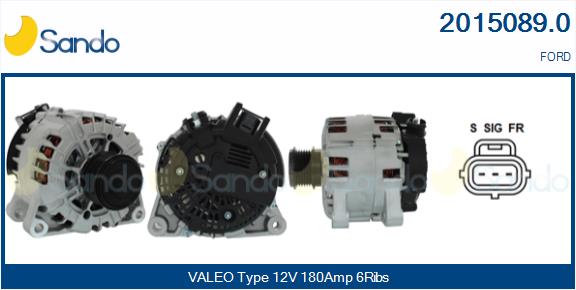 Alternatore SANDO 2015089.0
