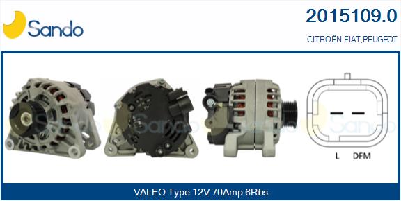  ALTERNATORE (ADATTABILE)